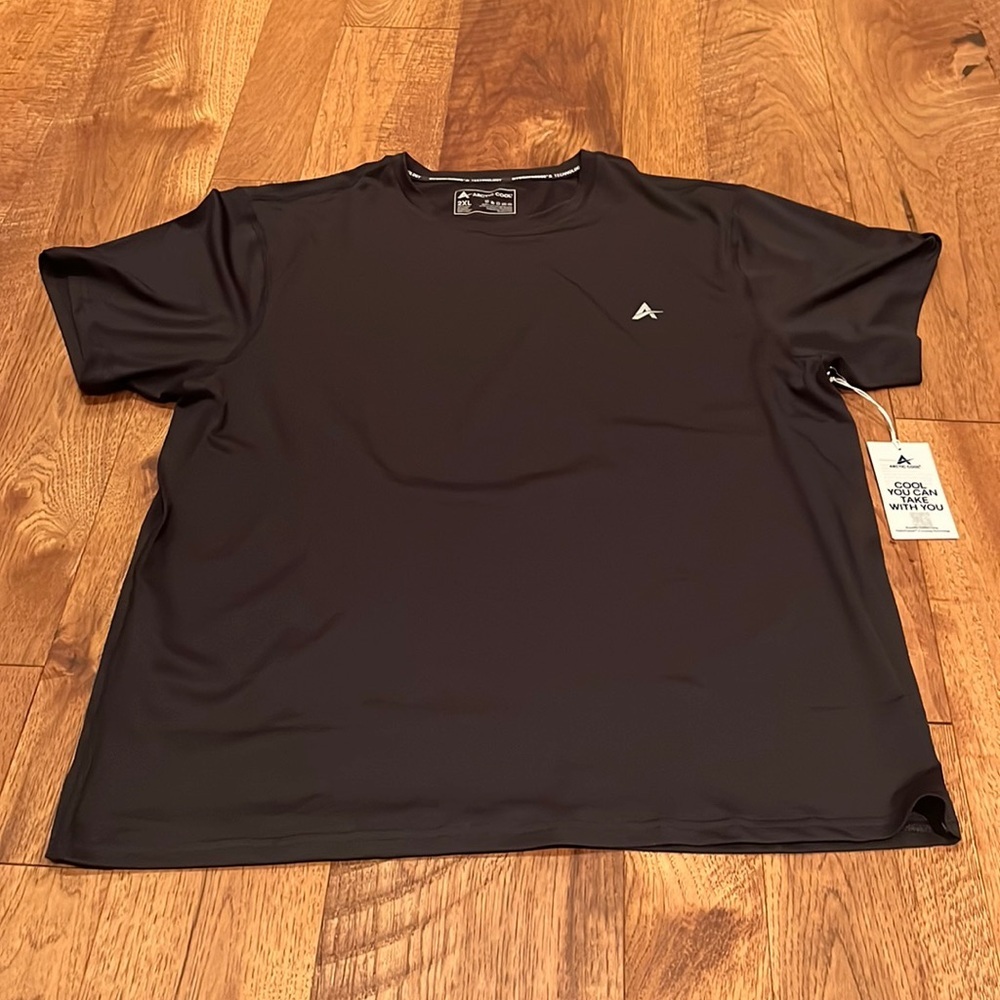 NWT Arctic Cool Men’s Black Hydrofreeze Tee Size 2XL